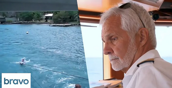 Captain lee below deck