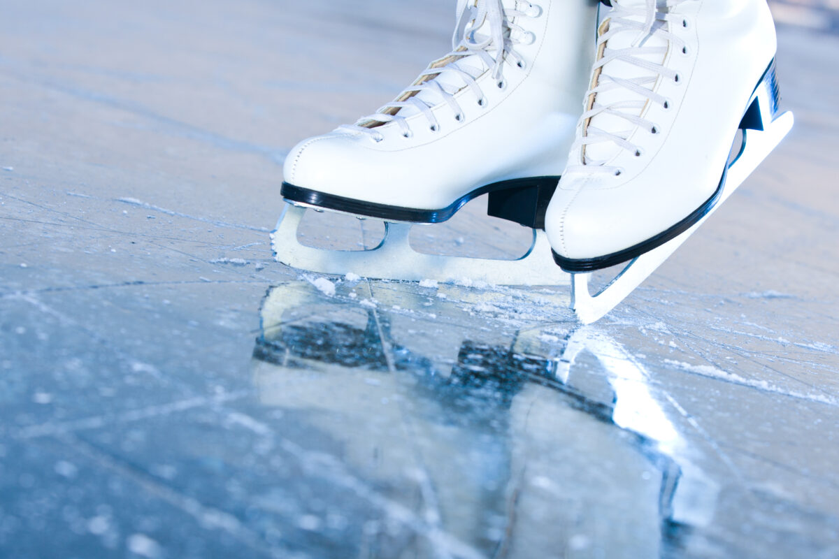 Figure skating, ice rink